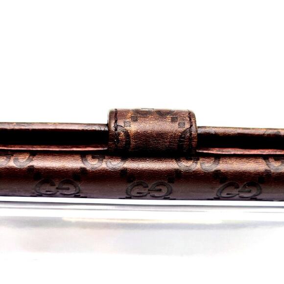 GUCCI Guccissima Margaux Calfskin Continental Flap Wallet - Picture 13 of 16